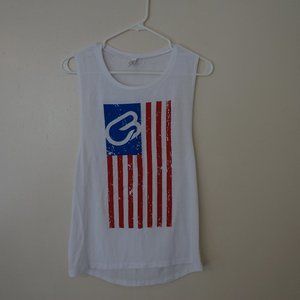 Cyclebar Patriot American flag tank